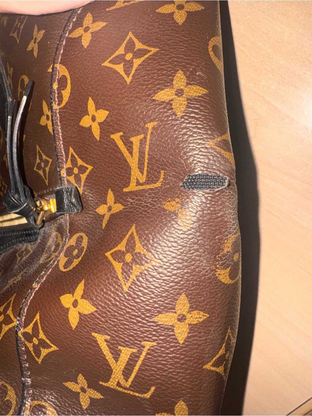 Louis Vuitton Icare Monogram Canvas Tote Bag in Brown, Black and Tan - Picture 9 of 9
